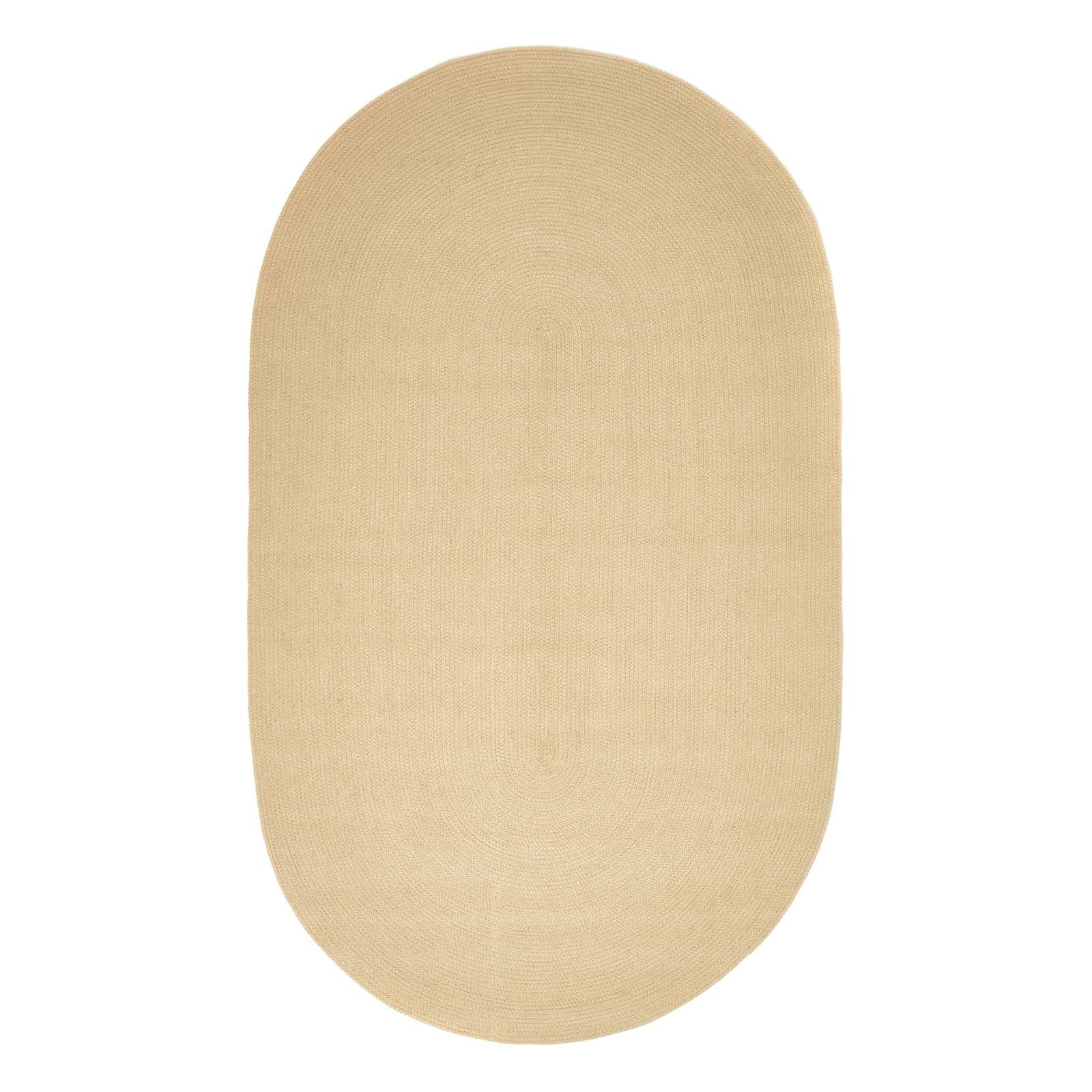 Zerbino Ovale In Gomma Homescapes 70x45 Cm - Raschietto Per Scarpe Antiscivolo Per Esterno - Design Arabesco, Resistente E Facile Da Pulire