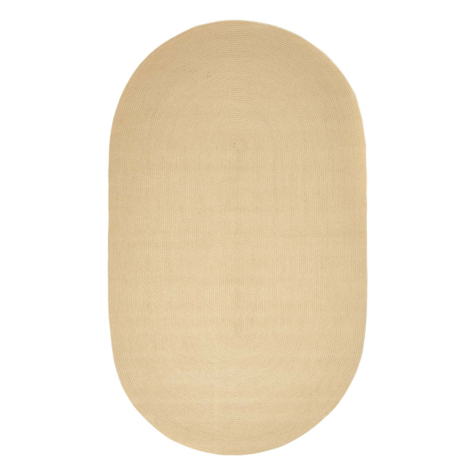 Zerbino Ovale In Gomma Homescapes 70x45 Cm - Raschietto Per Scarpe Antiscivolo Per Esterno - Design Arabesco, Resistente E Facile Da Pulire