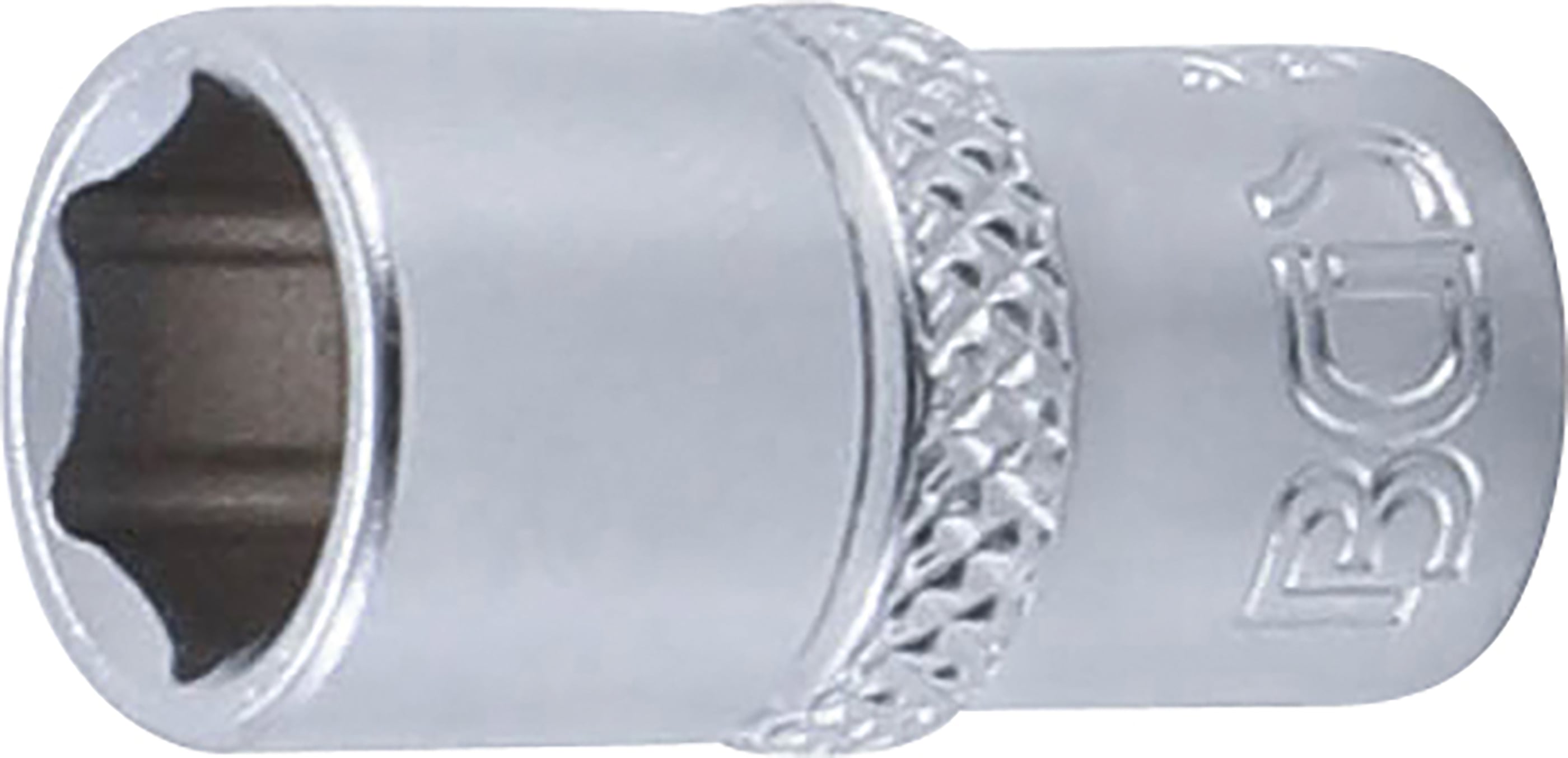 BGS Nasadka klucza nasadowego sześciokątna z napędem kwadratowym wewnętrznym 6,3 mm (1/4") SW 9 mm - 2481