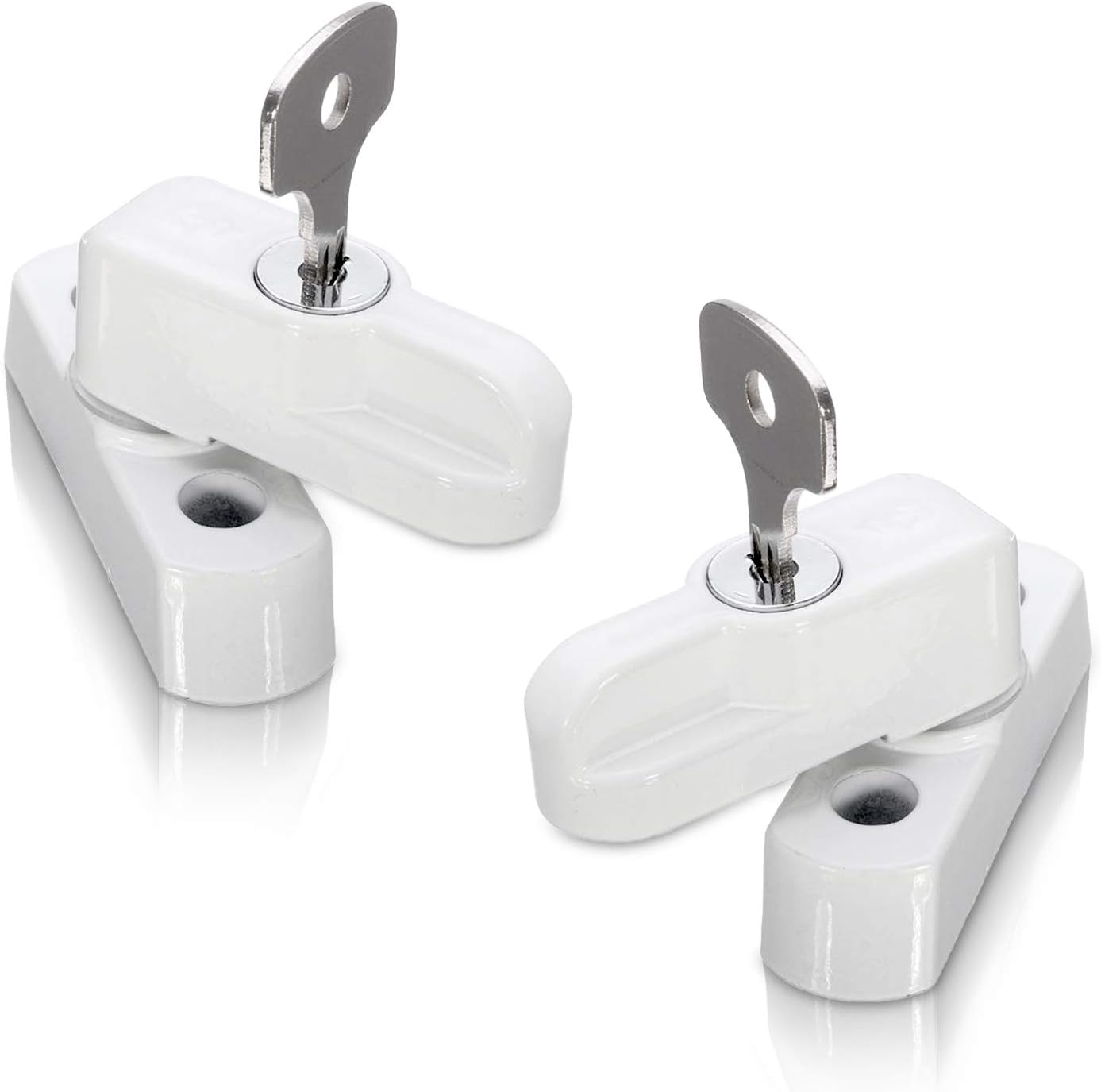 Nisen Cl02 Maniglia della Porta con Serratura a Mezzaluna in UPVC per Finestra Scorrevole Accessori in Alluminio e Zinco - Cina Serratura a finestra, maniglia porta