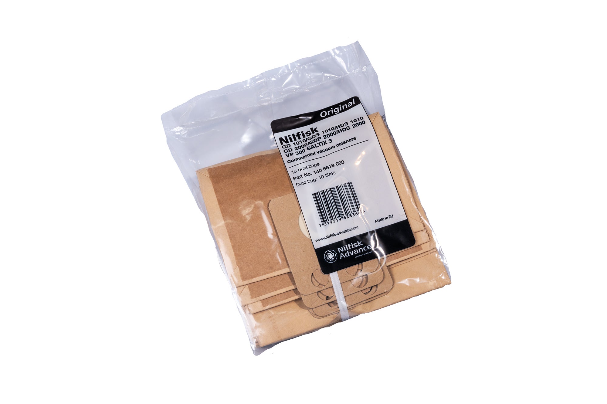 Nilfisk Bolsa Aspiradora Gd 10 Unidades 1408618000 - Imagen 2