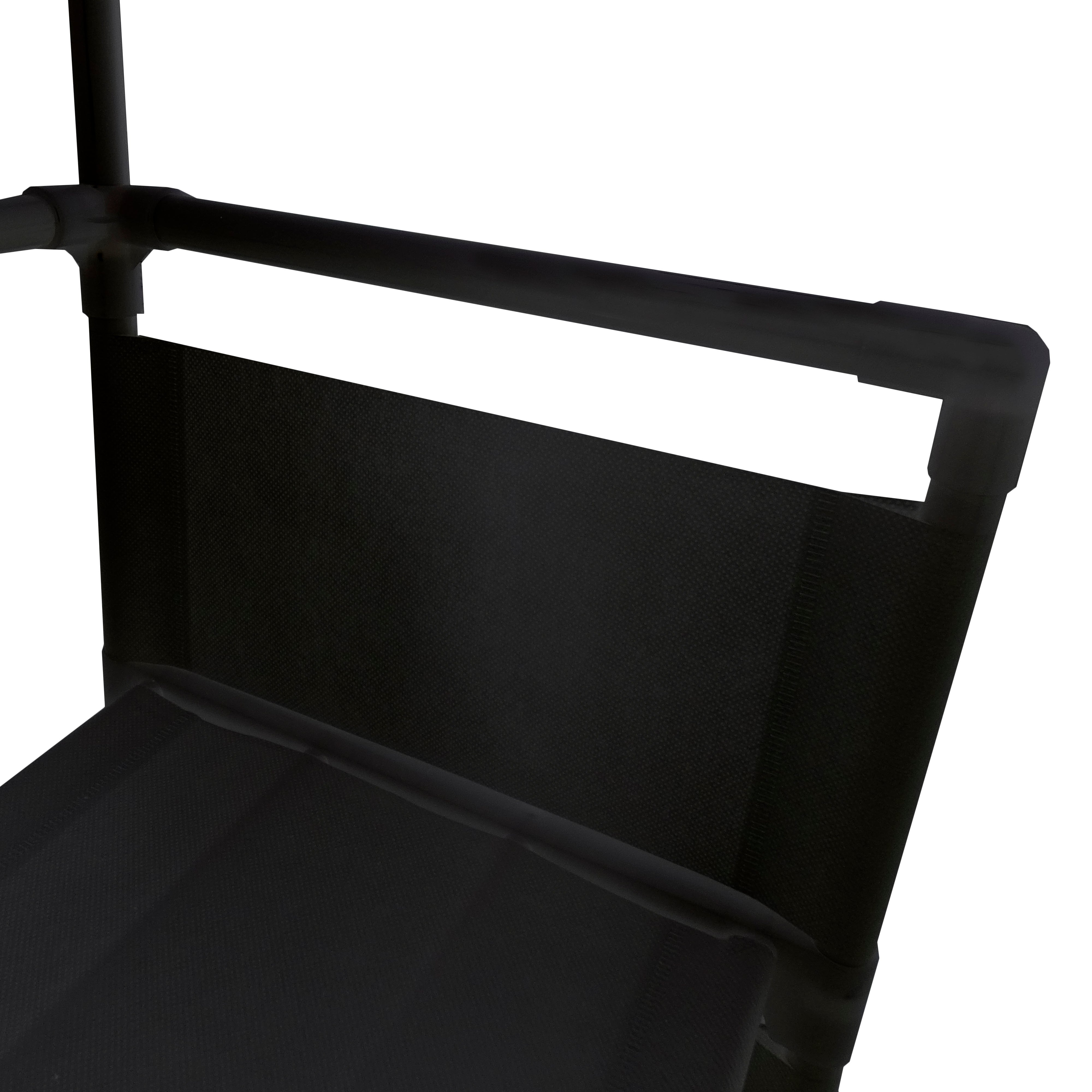 Portemanteau Hall d'Entrée Nyana Home 4 Étagères 8 Cintres Noir - 3