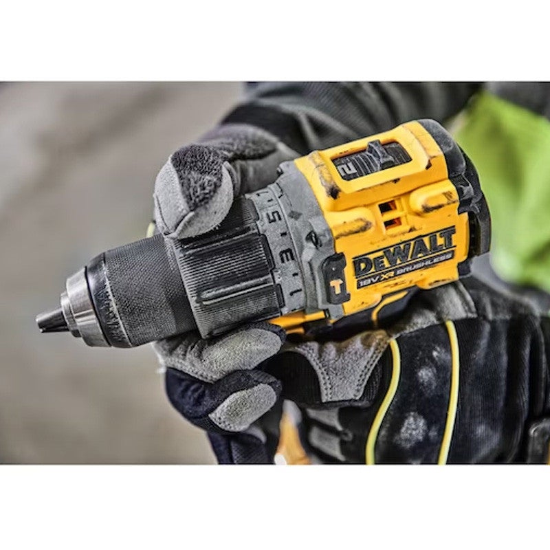 Perceuse à percussion 18V (2x5,0 Ah) POWERSTACK en coffret - DEWALT DCD805H2T-QW - 2