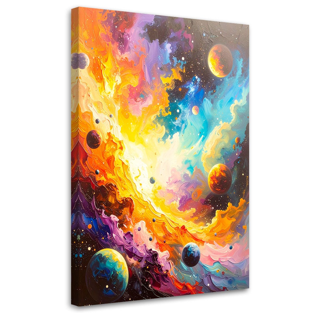 Obraz do salonu, Wszechświat Kosmos Planety 70x100