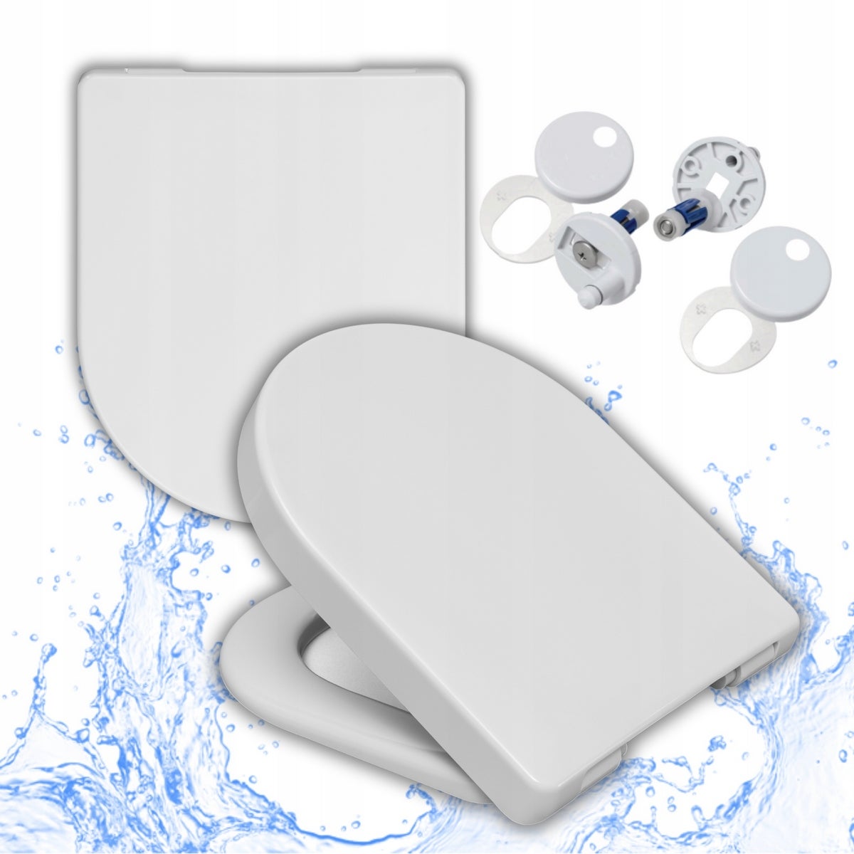 Deska sedesowa do VILLEROY&amp;BOCH VB O.NOVO wolnoopadająca zamiennik 9M38S101