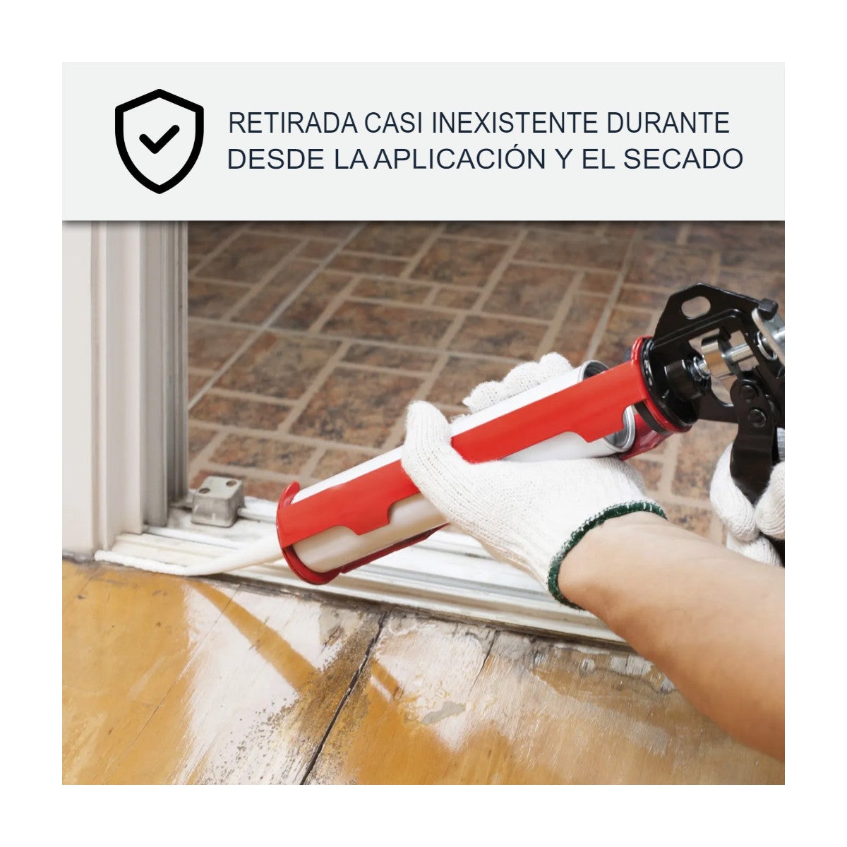 Masilla de silicona para ventanas y carpintería, adhesión óptima - ARCASEALANT - 50 - 300 ml x 3 Transparente - ARCANE INDUSTRIES - 3