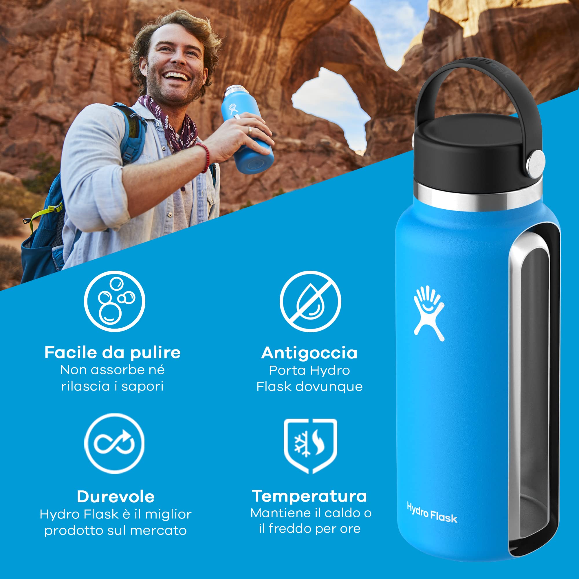 HASLE OUTFITTERS - Bicchieri In Acciaio INOX Con Coperchio, Doppia