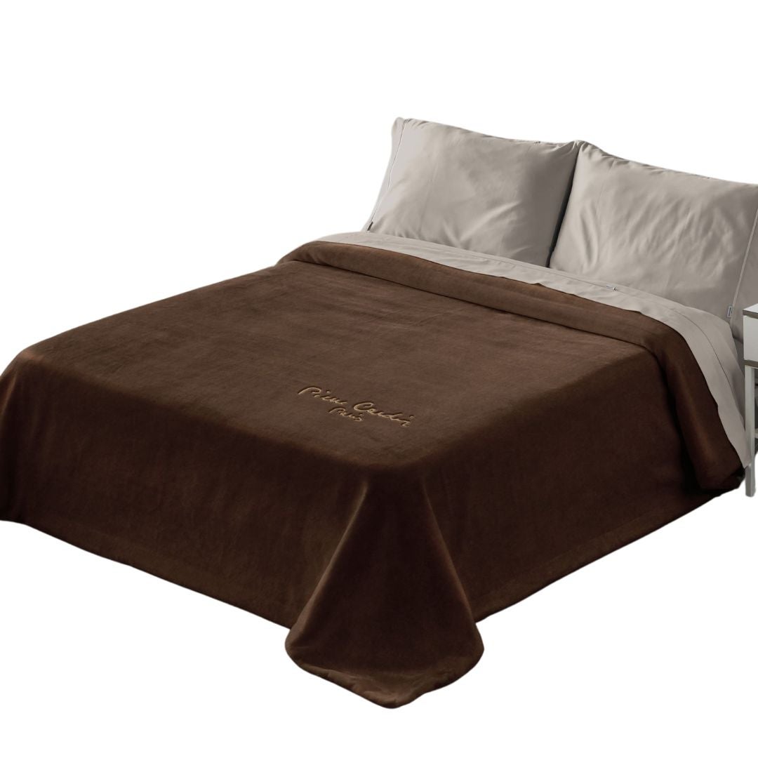 Manta Pierre Cardin 350gr Color Visón 220x240cm Donegal