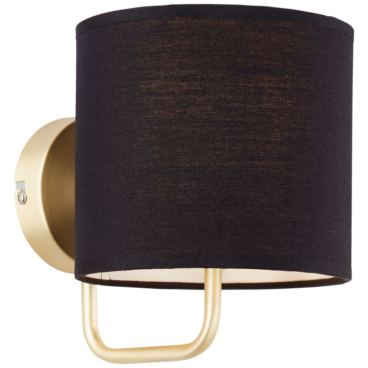 Lampa podłogowa Brilliant Gould 1 płomień złoty/dymione szkło, metal/szkło, 1x A60, E27, 52 W