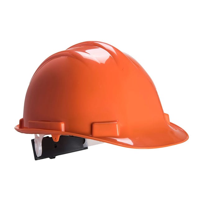 Casquette De Travail Casque Protecteur 300 GRAMMES Léger En Polyéthylène Orange Casquette De Travail Casque Protecteur 300 GRAMMES Léger En Polyéthylène Orange