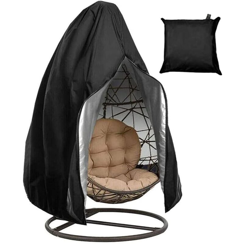 Pokrowiec na wiszący fotel, wodoodporny, wiatroodporny, odporny na zimę, do użytku na patio115*190CM
