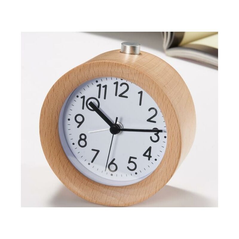 PATIKIL Kit Chiffres Bois Horloge 1.38 Pouces - Chiffres Arabes Et Barres Auto-Adhésifs DIY