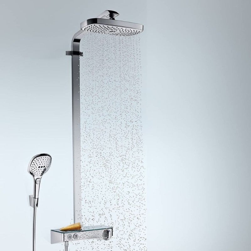 Colonne de douche thermostatique HANSGROHE Raindance Select E 300 EcoSmart avec mitigeur 30 cm chromé - 2