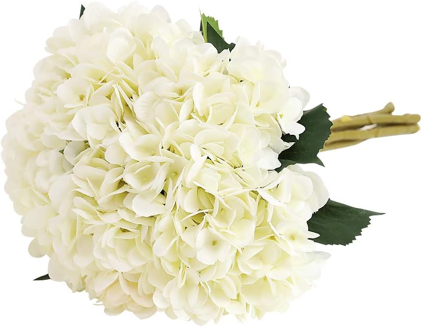 Yatim Fiori artificiali di ortensia rosa da 21 pollici, 5 fiori di seta di ortensia falsi per matrimoni centrotavola bouquet decorazioni floreali fai da te decorazioni per la casa con steli Yatim Fiori artificiali di ortensia rosa da 21 pollici, 5 fiori di seta di ortensia falsi per matrimoni centrotavola bouquet decorazioni floreali fai da te decorazioni per la casa con steli