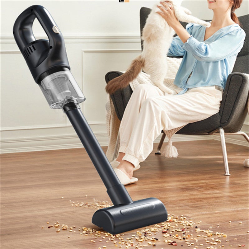 Aspirateur sans Fil Rechargeable - Puissant, Portable et Polyvalent - Spécial voiture - Modèle noir - 4
