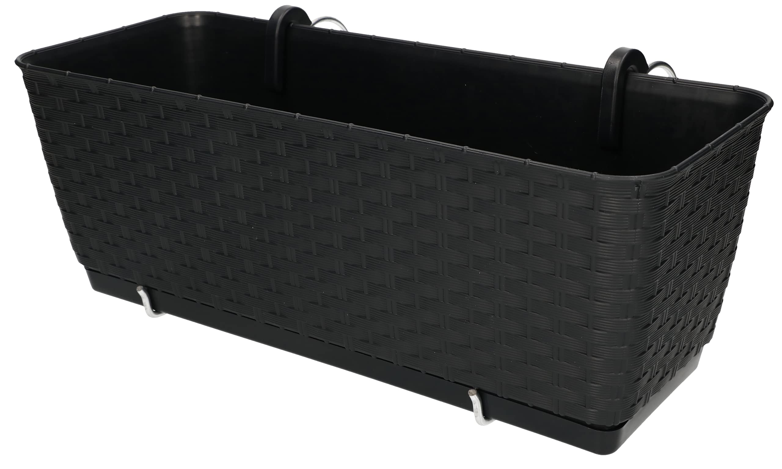 Skrzynka balkonowa rattan doniczka 40 taras balkon - KOTARBAU