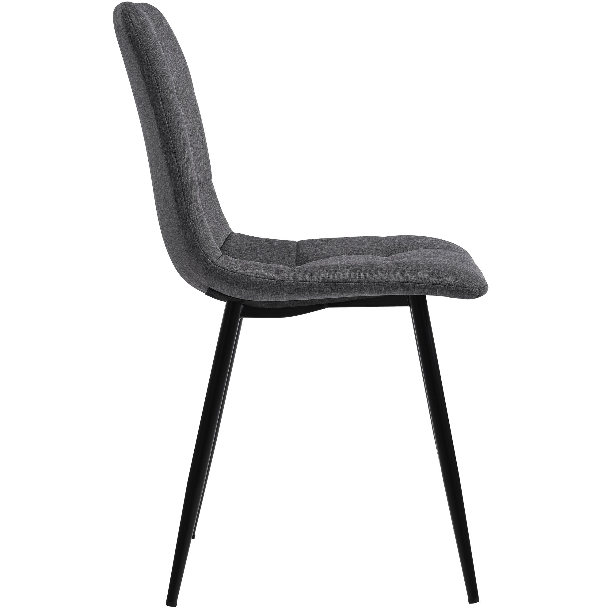 Ensemble table à manger + 4 chaises en velours - 140 x 80 x 75 cm - MDF + pieds réglables en métal dorés - blanc + noir - 9