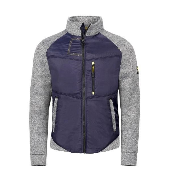 BLOUSON DE TRAVAIL BISCHOP GRIS CHINÉ / MARINE - NORTH WAYS - Taille L - 6