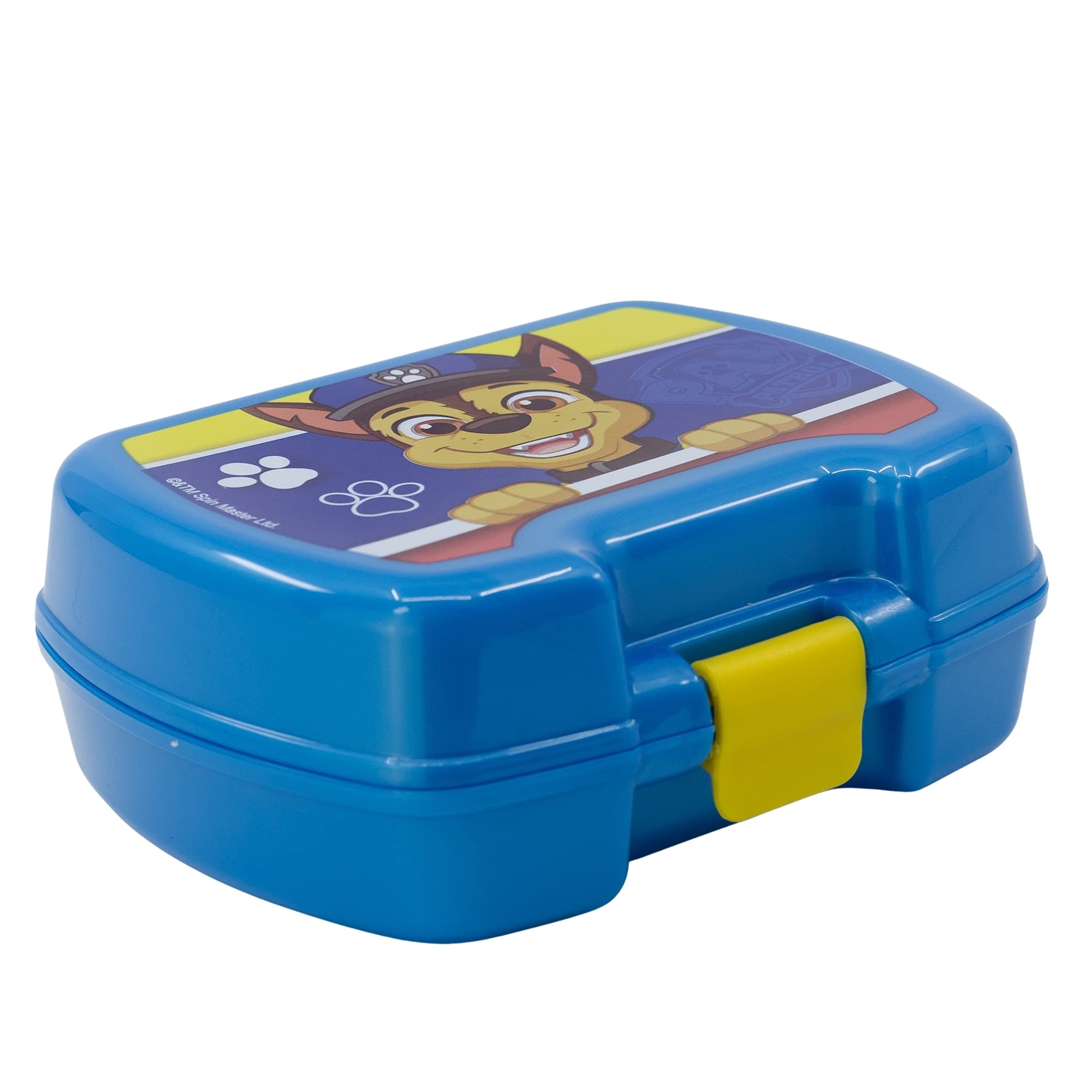 Portapanini Paw Patrol Per Bambini - Ciotola Rettangolare Con Coperchio, Senza BPA, Colorata