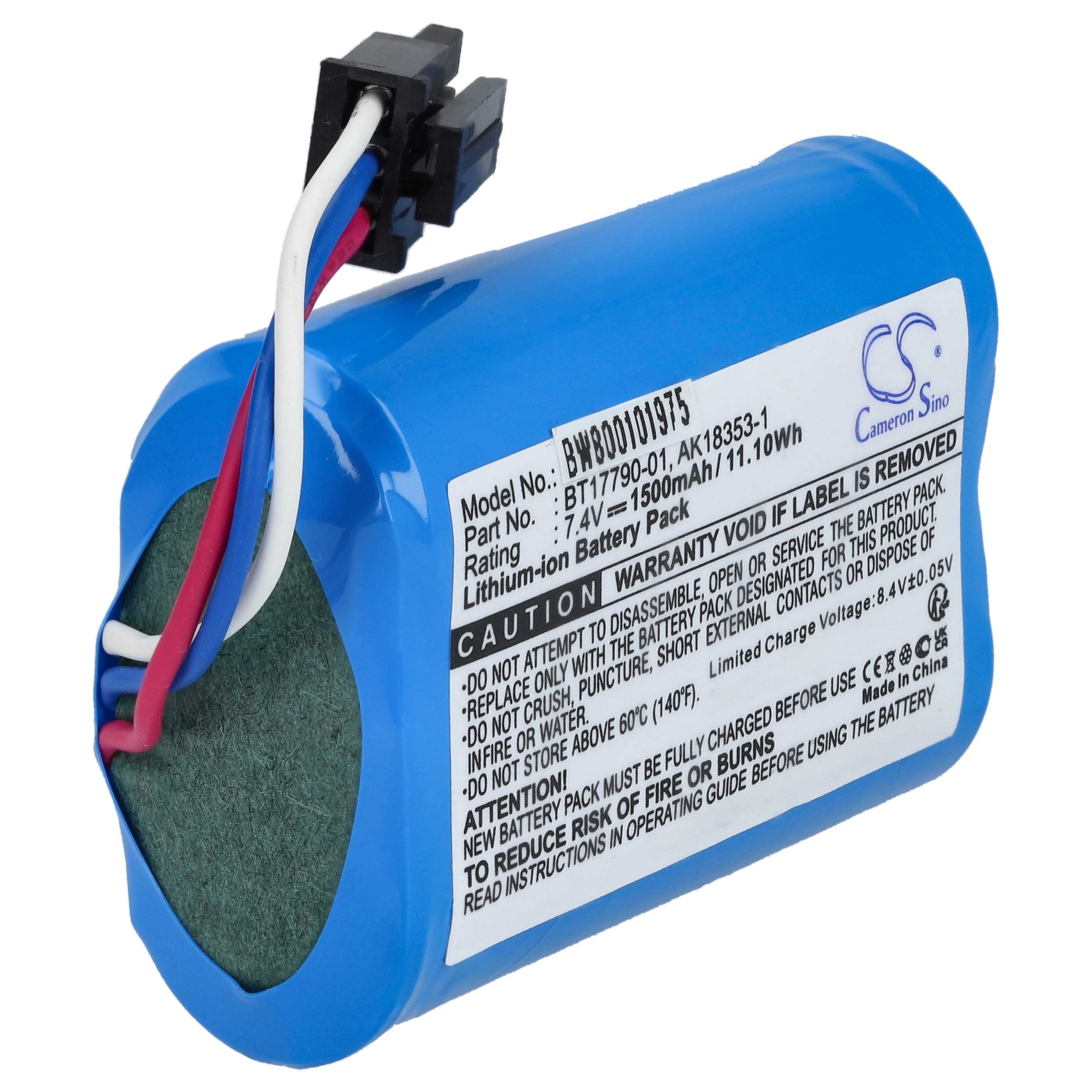 Batteria Compatibile Per Zebra MZ220, MZ320, IMZ320 - Li-ion 7.4V 1500mAh - BT17790-1, AK18353-1