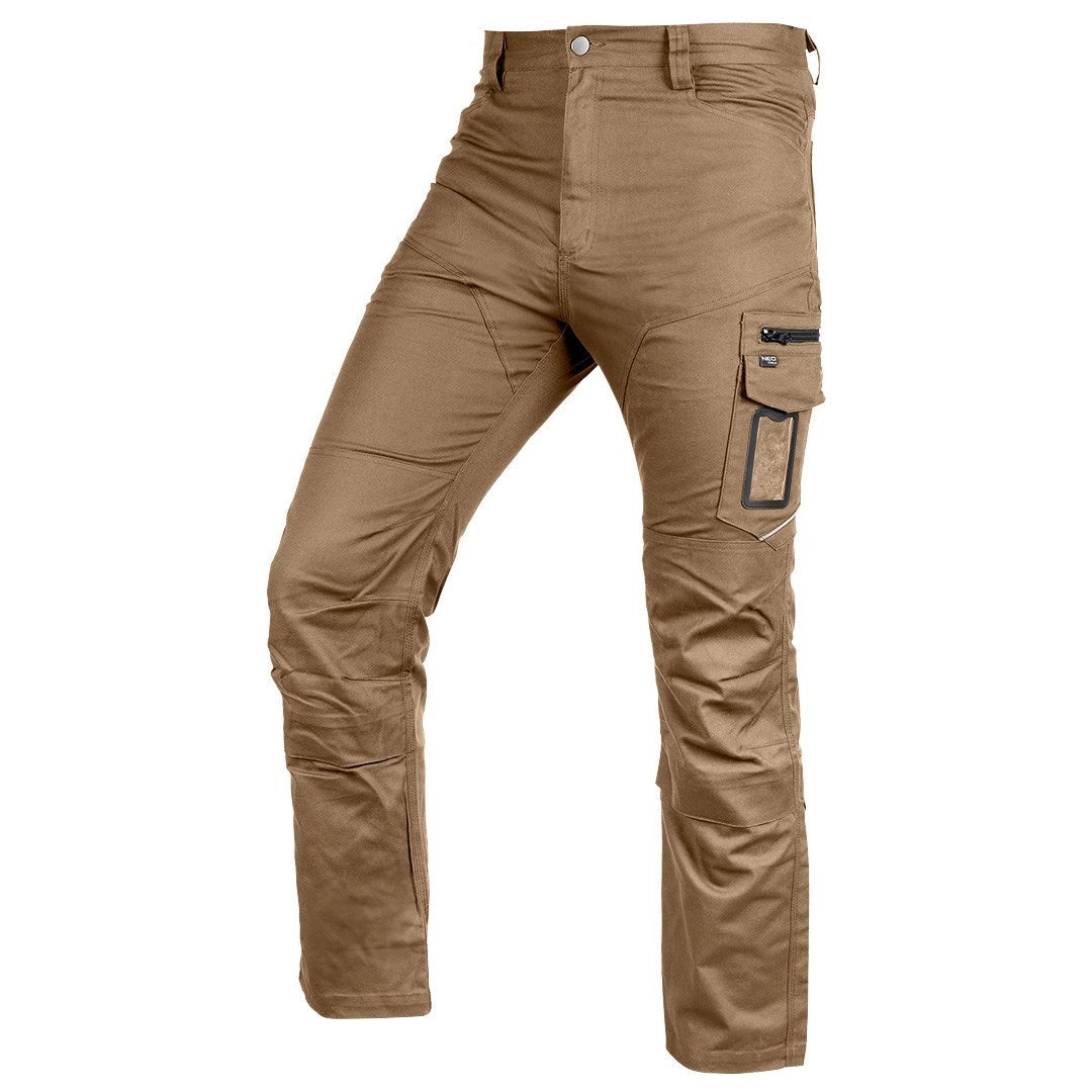 Pantaloni de lucru Mix&Match, Canvas, maro, marimea XXXL 81-287-1-XXXL