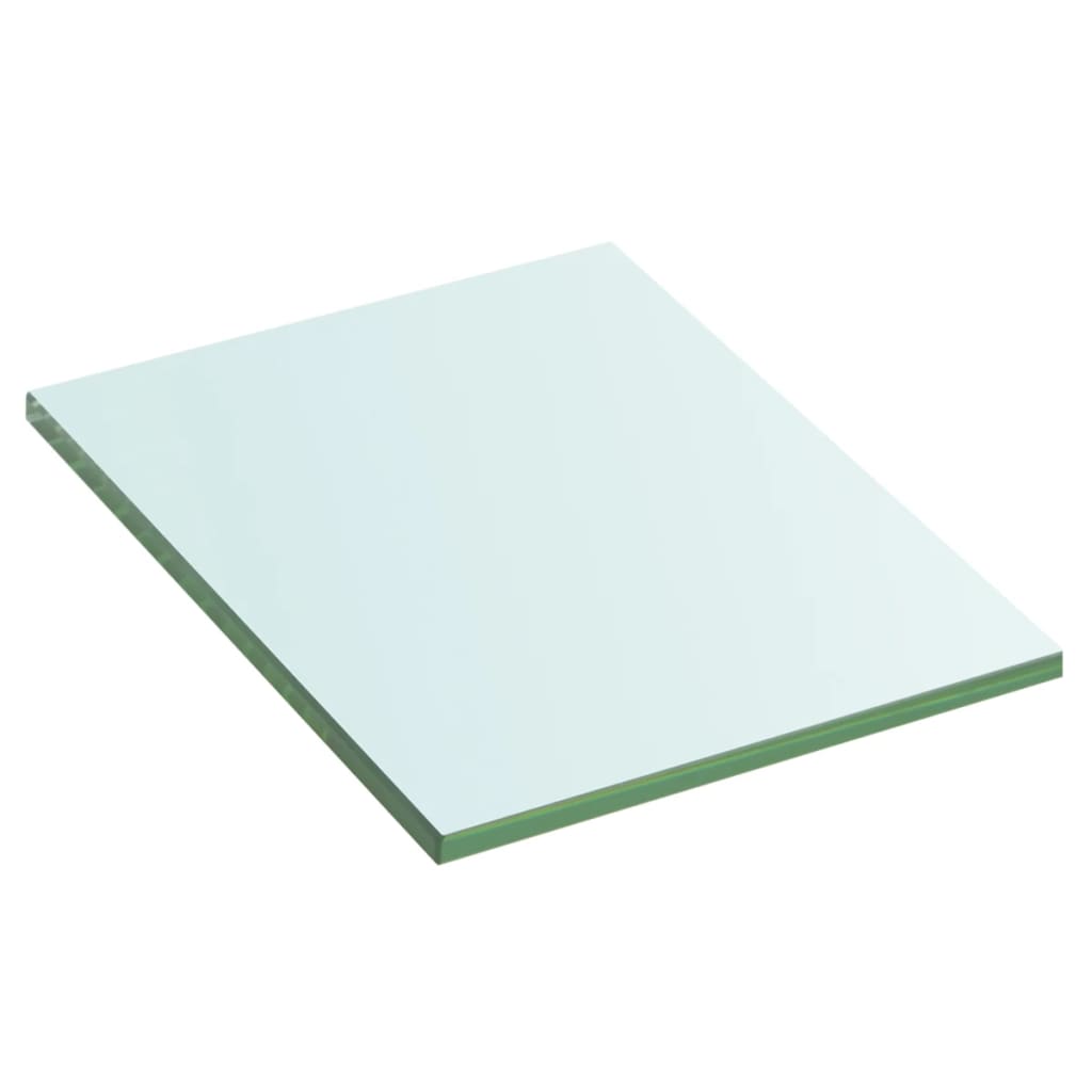 2 uds Estantes | Panel de estante panel de vidrio transparente 20x15 cm ...