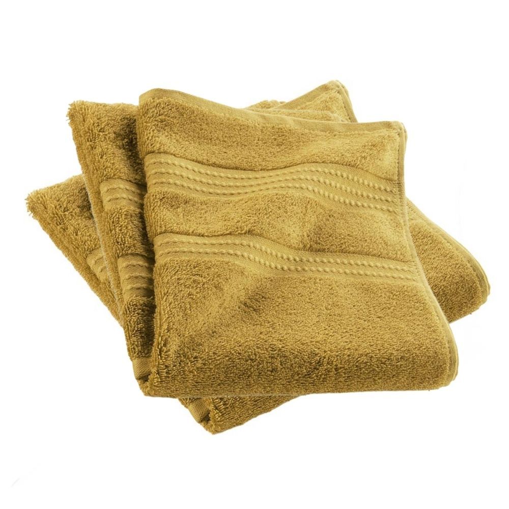 Lot De 3 Draps De Douche Spa 70x140 Cm 400g/m² Menthe - Éponge 100% Coton