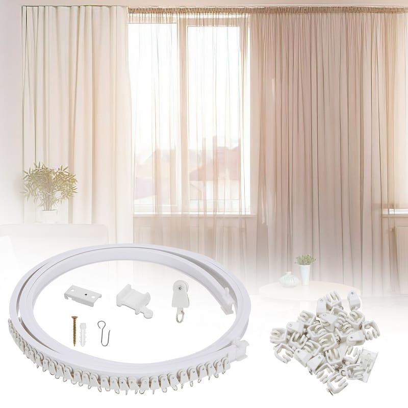 Fermatenda Per Tende Lavorato A Maglia - 2 Pezzi, In Cotone, Stile Country - Foto 5