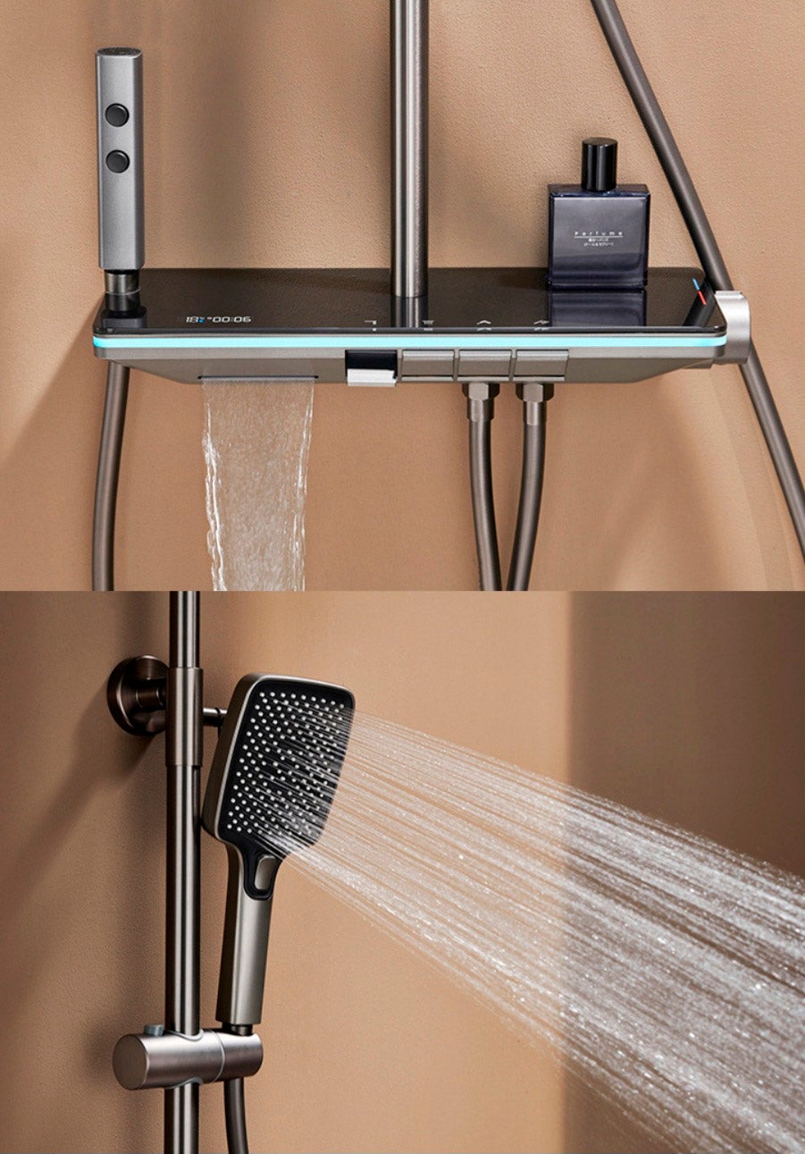 GROUPE DE DOUCHE SINFONIA 125X42X50 ANTHRACITE - 5