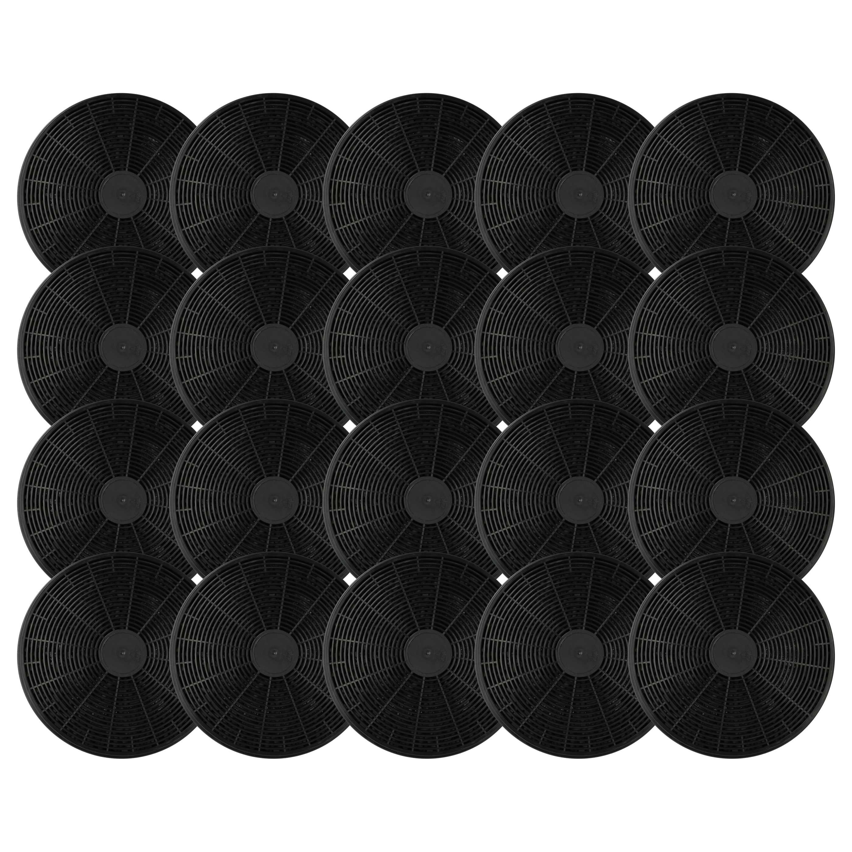 2 Filtri A Carboni Attivi Vhbw Per Cappa Klarstein 10030727 – Diametro 17,5 Cm, Ricambio Per Ricircolo Aria