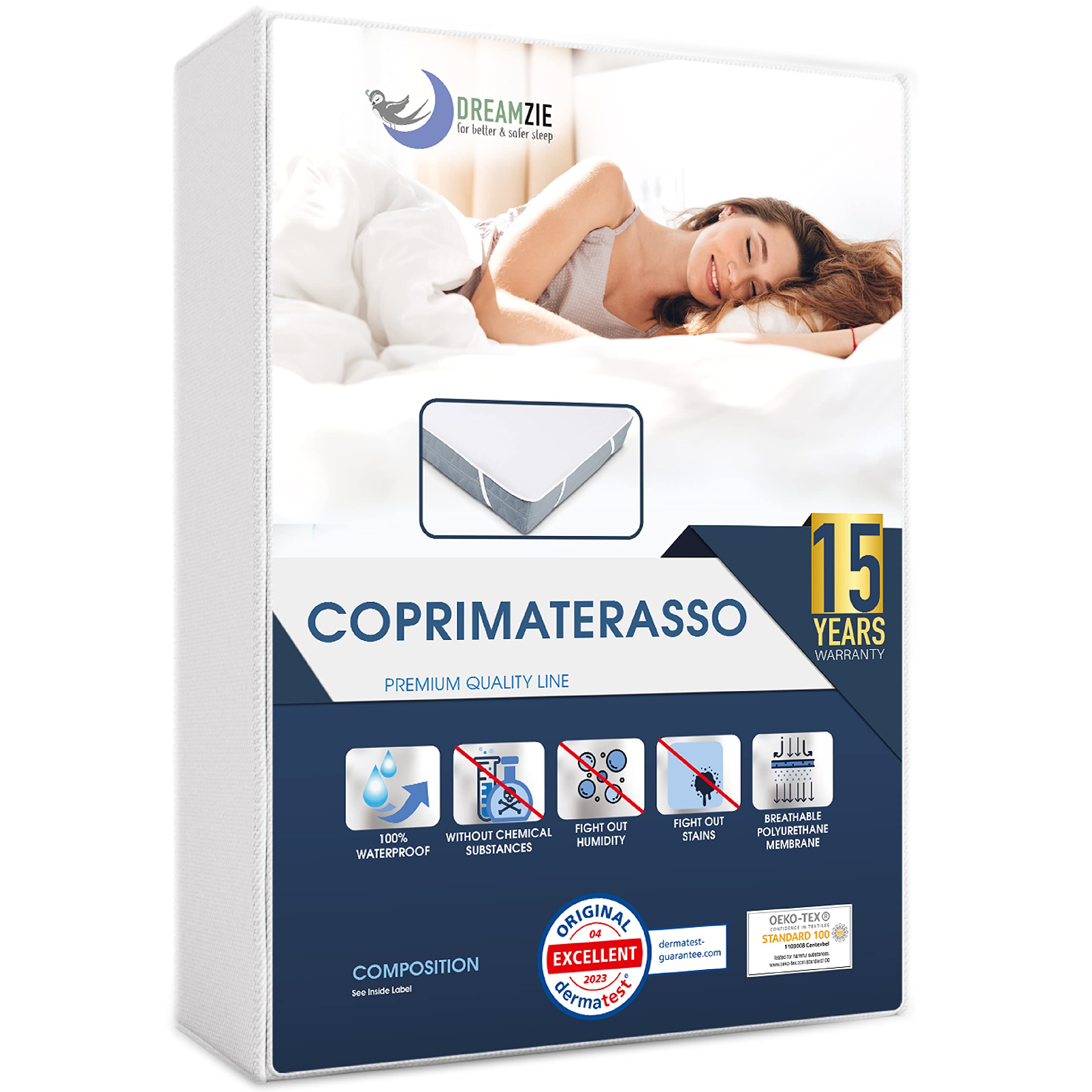 Coprimaterasso matrimoniale con cerniera al miglior prezzo | Leroy Merlin