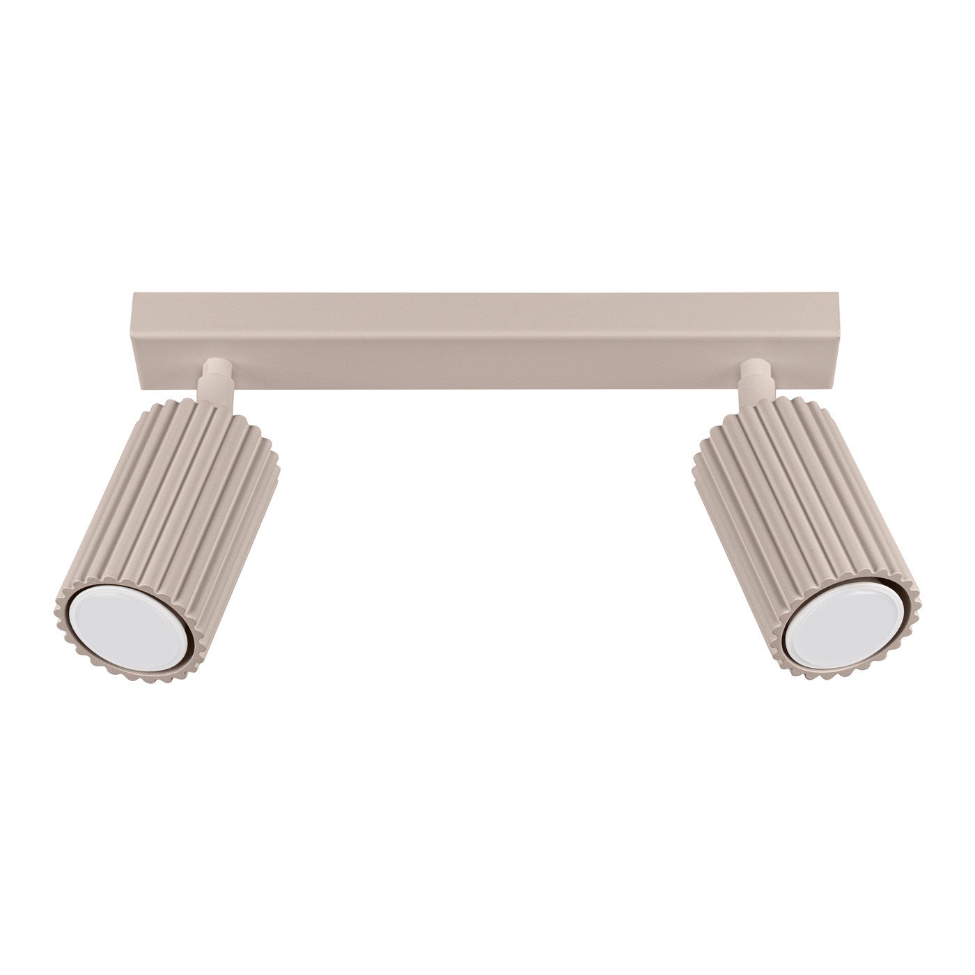 Sollux Lighting Lámpara De Techo Karbon 2 Taupe, Minimalista, 30X6.5x16.5cm Sollux Blanco/Negro/Oro , Leroy Merlin