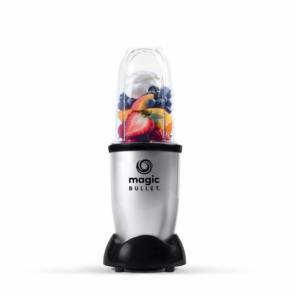 Nutribullet Batidora De Vaso Magic Bullet Mbr03 200 W Plateado , Leroy Merlin