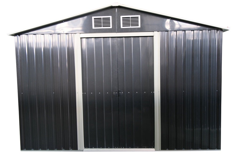 Domek metalowy ogrodowy wiata szopa blaszak na narzędzia 191x277x192 DM1003