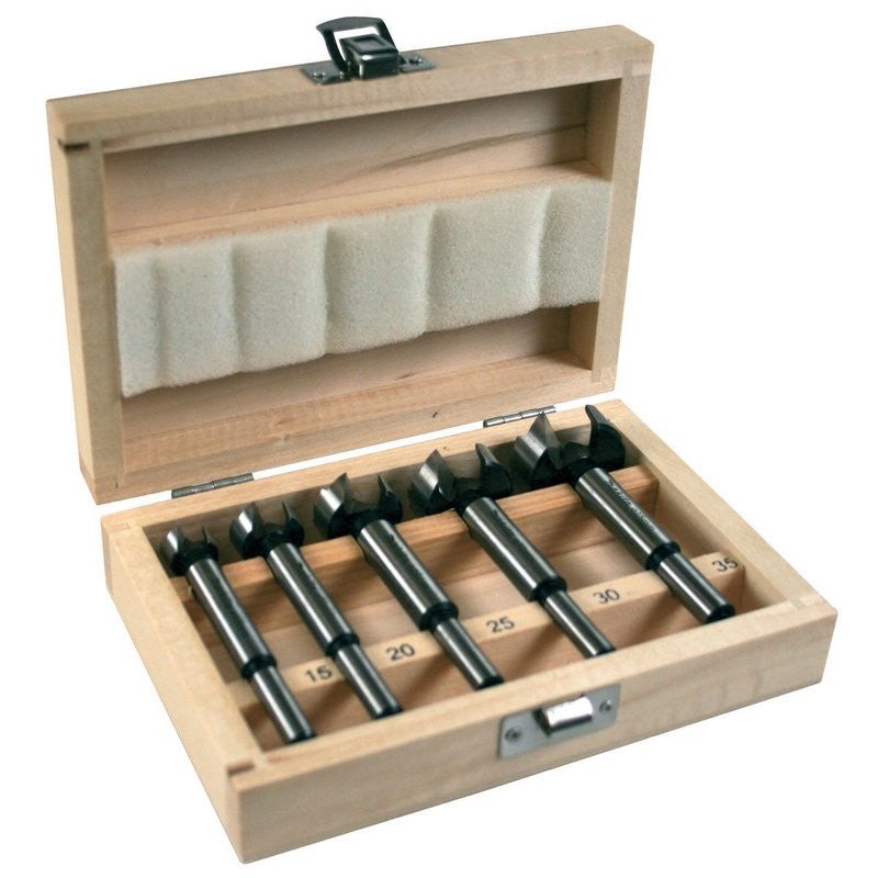 Wiertła do drewna Makita D-47363 5 rozmiarów trwałe z etui