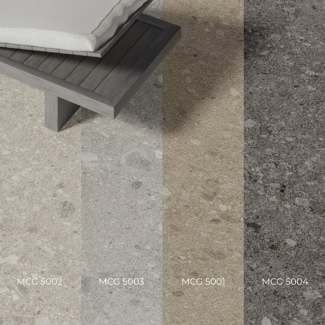 Ceppo di Gré Milano Grigio 20 mm Outdoor - Piastrelle 80x80x2 cm 20 mm - MCG 5003 80x80 GRIP R11 20 mm - 6