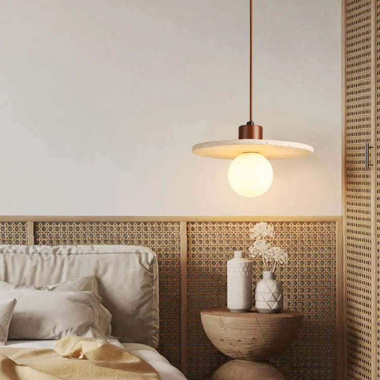 Lampy wiszące z żarówkami, żyrandole LED, lampy sufitowe w stylu vintage, żyrandole nocne, lampy sufitowe, 3 temperatury barwowe, regulowana wysokość - 7