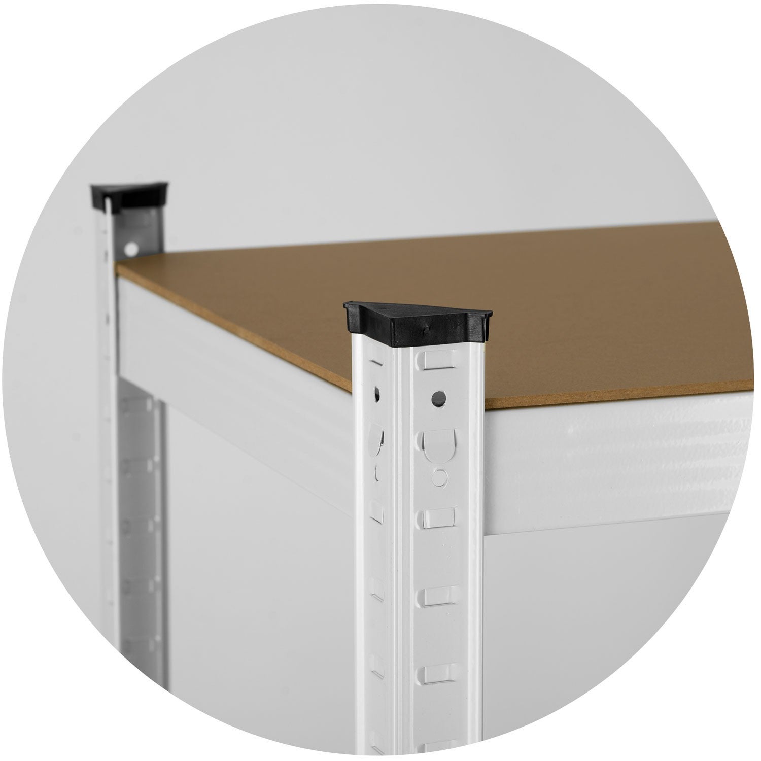 Étagère métallique réglable 180 x 90 x 40 cm pour entrepôt Humberg - 5