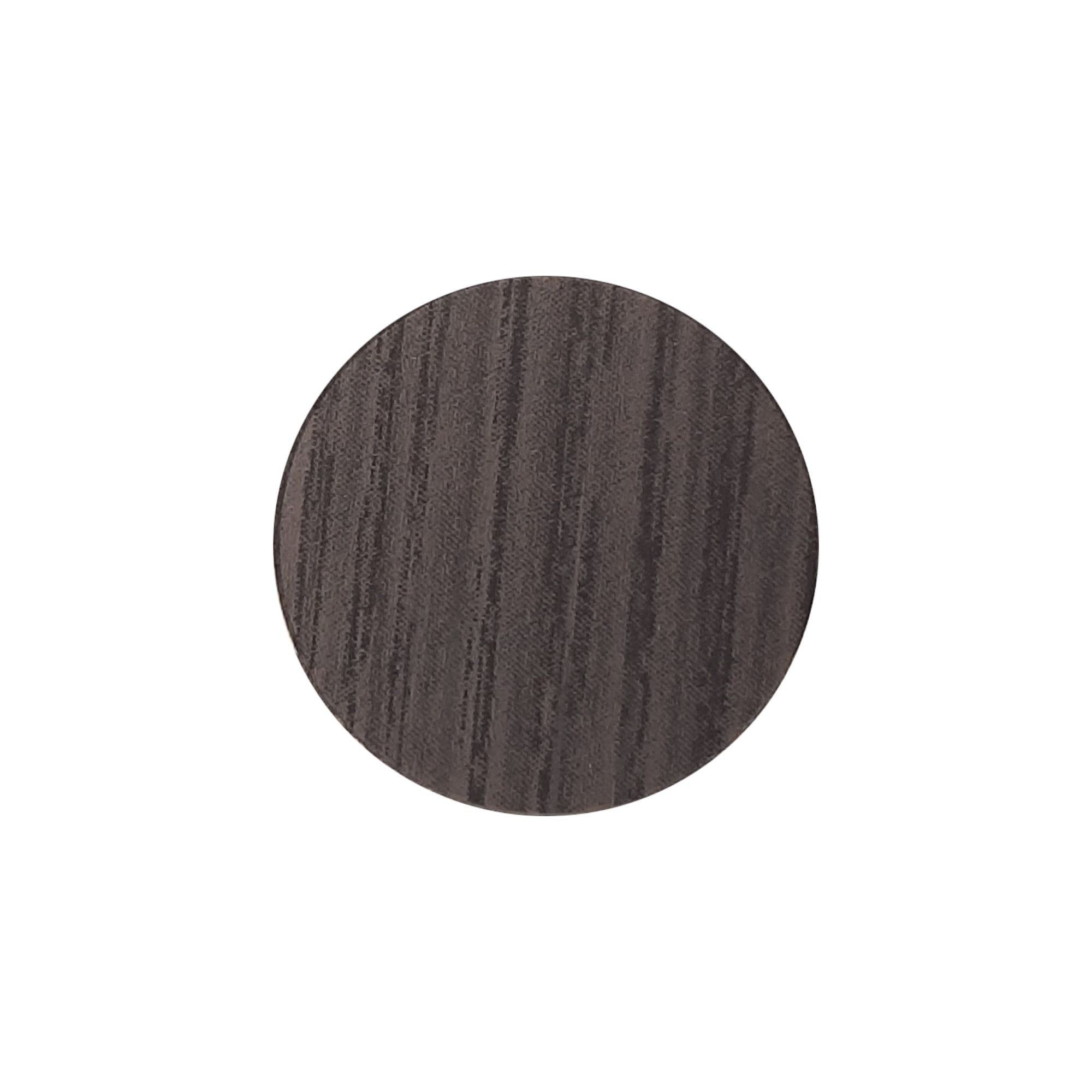 30 Copriviti Adesivi Per Viti 20 Mm - Plastica, Marrone Wengè, Per Riparazione Mobili - Foto 4