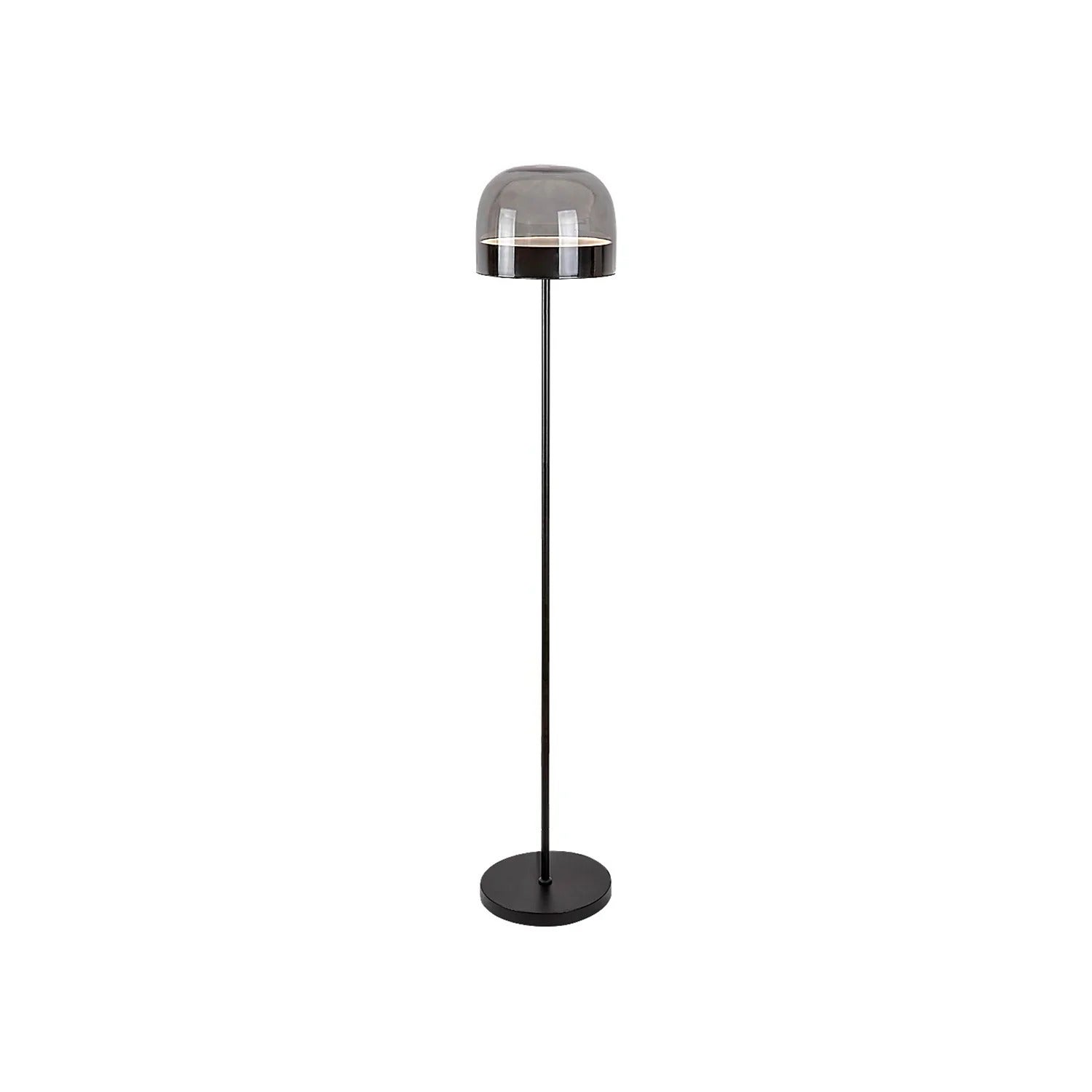 Lampa podłogowa stojąca Nivaro czarna-dymiona LED 20W 3000/4000/6000K 1050lm wym: 135 x 25 x 25 cm metal Rabalux