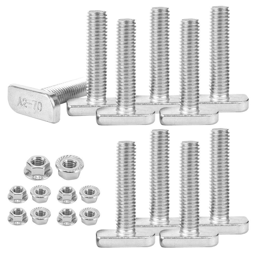 Molette Pouce Vis, M8X16Mm Plat Laiton Boulons Poignée Boutons Attaches