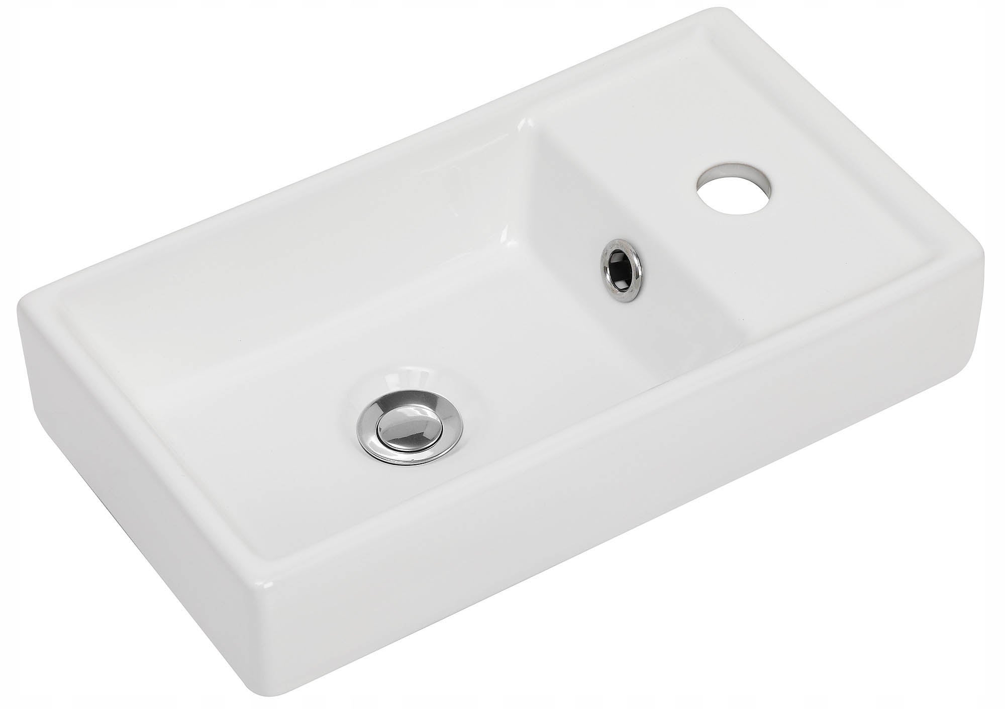 Szafka łazienkowa z umywalką stojąca pod umywalkę dąb wotan loft mała 40 cm - 5