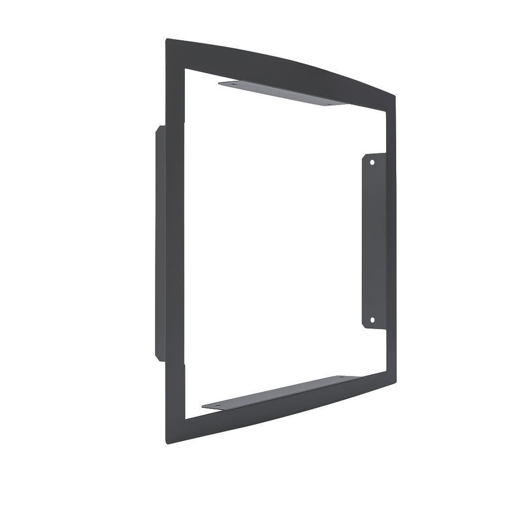 Cornice di montaggio per cassetta postale - H.33,6 x L.32,6 x P.3,5 cm - grigio antracite - 6
