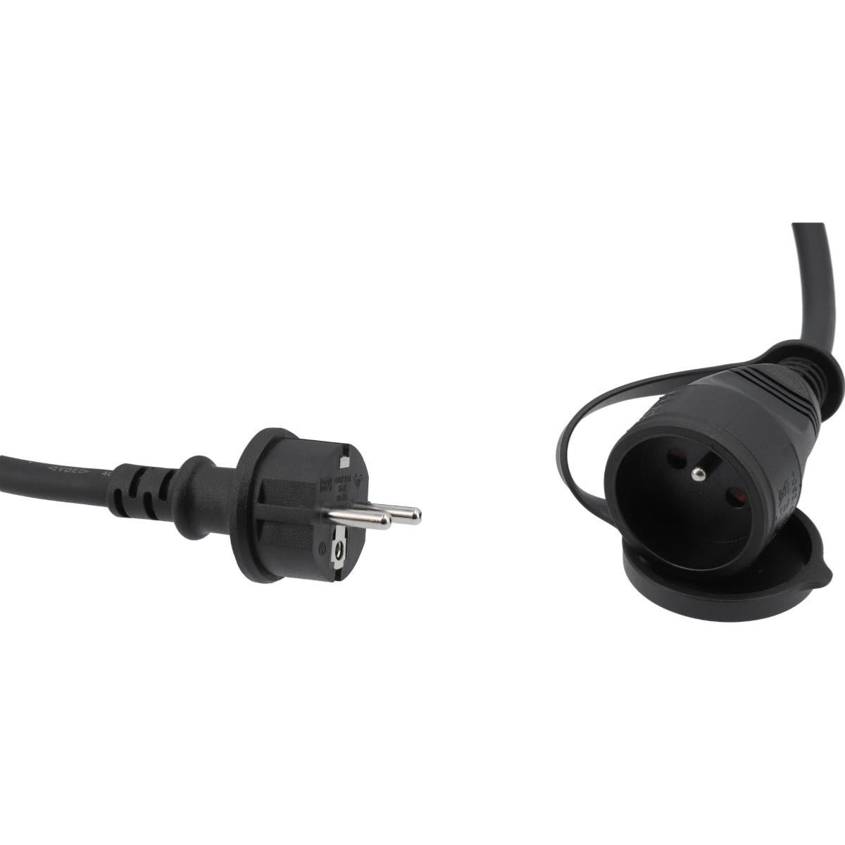 RALLONGE ELECTRIQUE 10 METRES ETANCHE IP44 PRISES FRANCAISES - 3