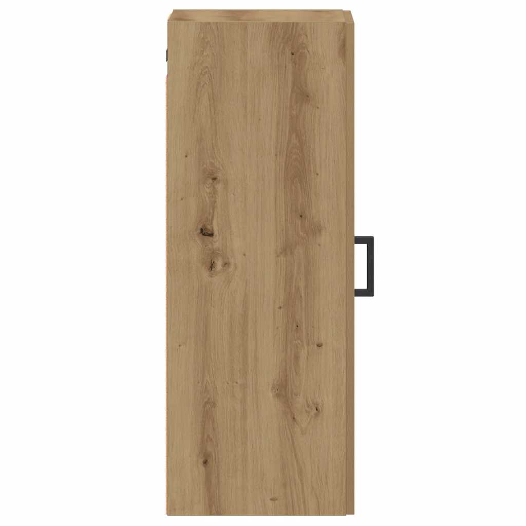 Armoire murale chêne artisanal 34,5x34x90 cm bois d'ingénierie vidaXL - 6
