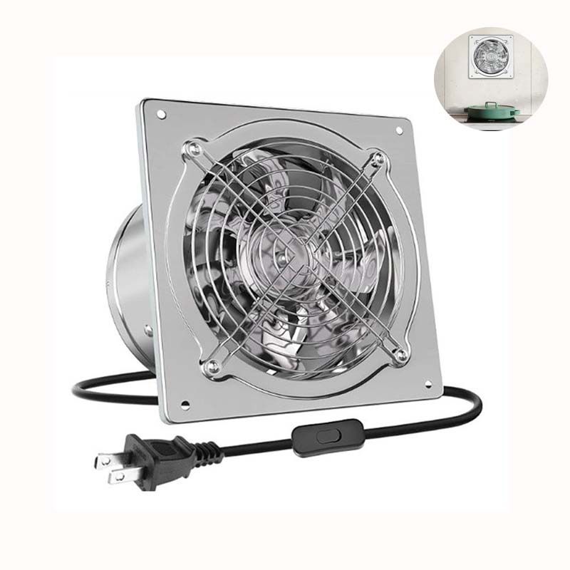Ventilatore Tubolare CE 100mm Denotip – 310m³/h, 40W, Con Timer E Sensore Umidità