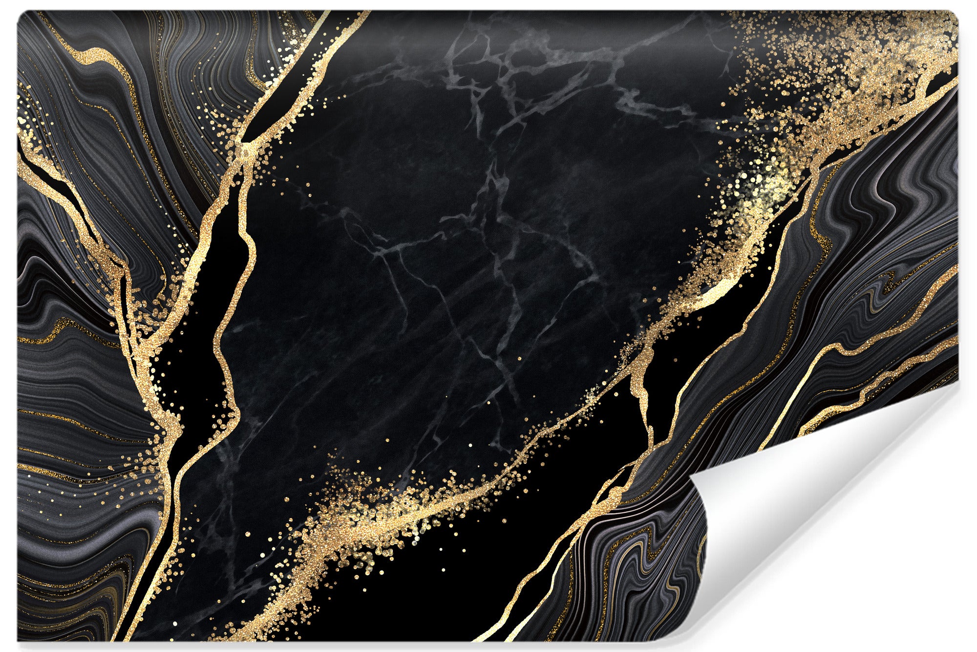 Papel pintado vlieseline foto mármol diseño abstracto para habitación 400cm x 280cm