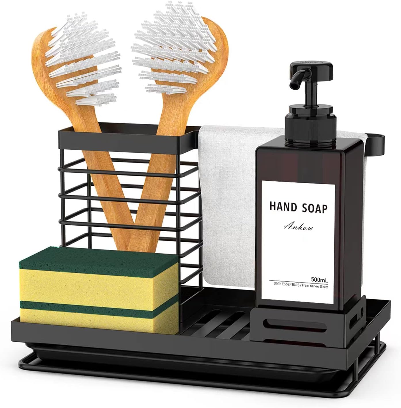 Organisateur D'évier De Cuisine, égouttoir D'évier En Acier Inoxydable