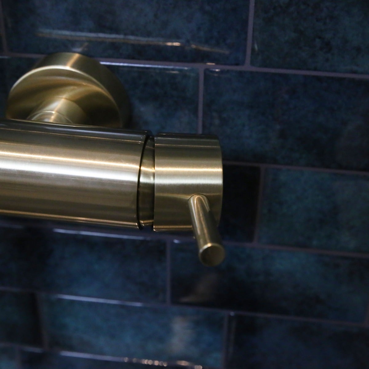 Luisa Coluna de duche mecânica dourado escovado 250 - 8