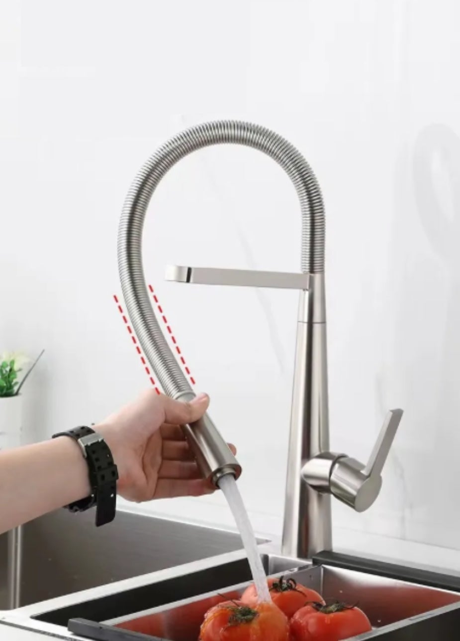 ROBINET CUISINE CHROMÉ 0010 EN LAITON COLLECTION ERYMANTHE - 5